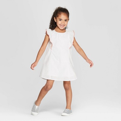 White Ruffle Dress